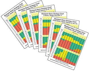 Read Set of Six Blackjack Strategy Cards - Large Edition - Kenneth R Smith | PDF