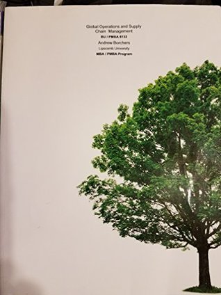 Download Global Operation and Supply Chain Managemnt BU / PMBA 6132 - Andrews Borchers | PDF